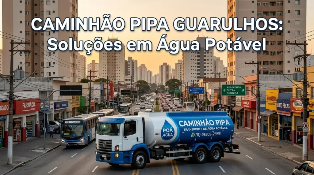 CAMINHÃO PIPA GUARULHOS