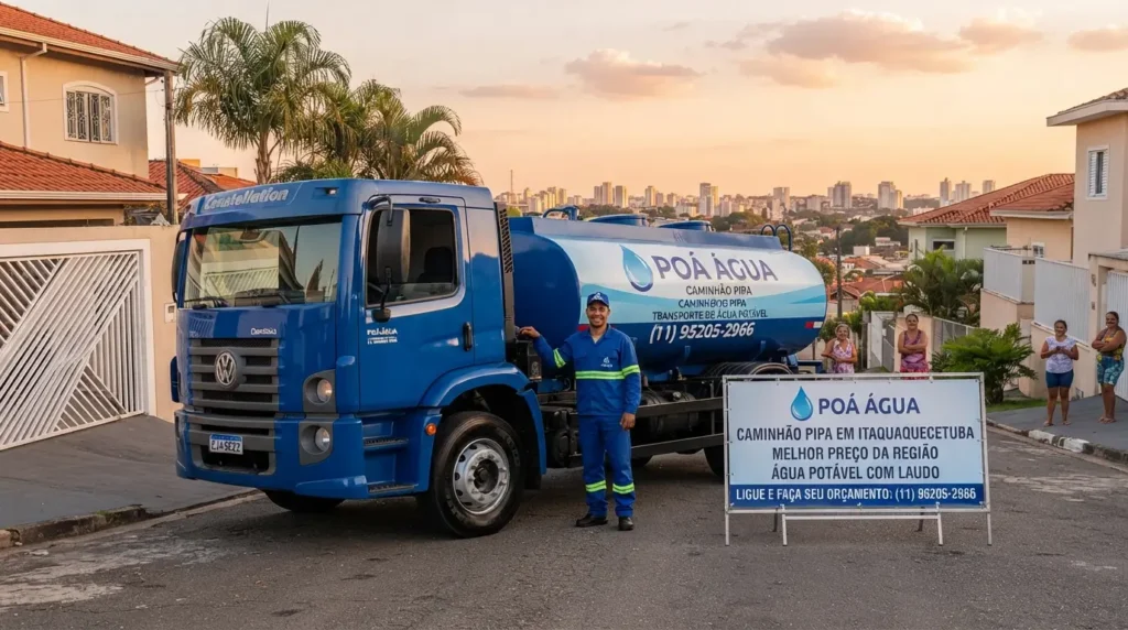 PREÇO CAMINHÃO PIPA ITAQUAQUECETUBA