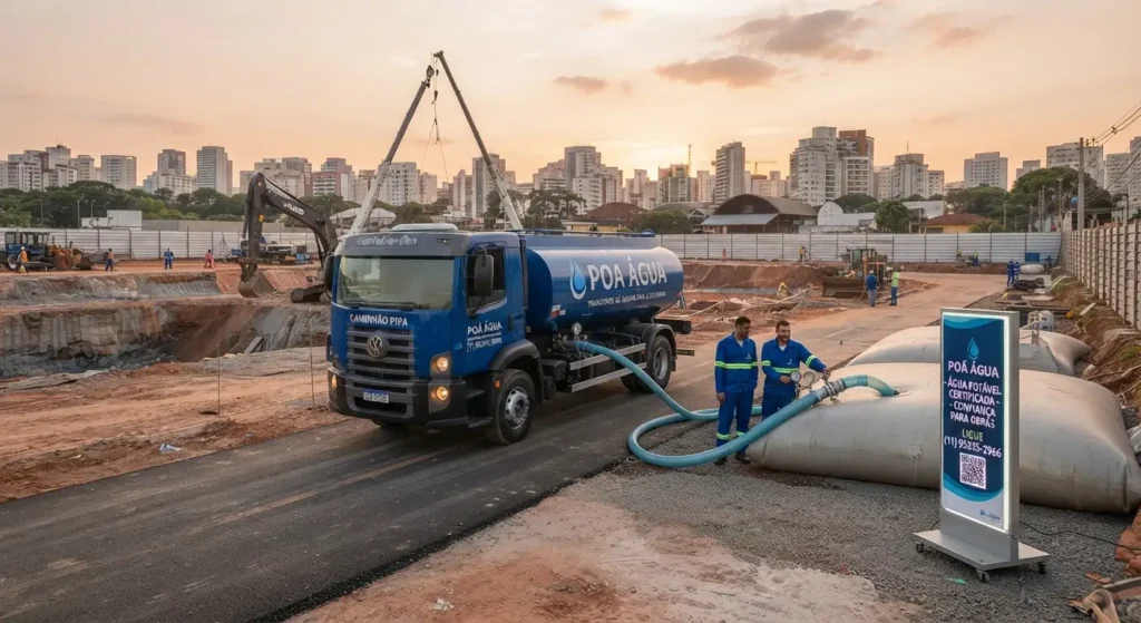 CAMINHÃO PIPA CARRO PIPA POÁ ÁGUA