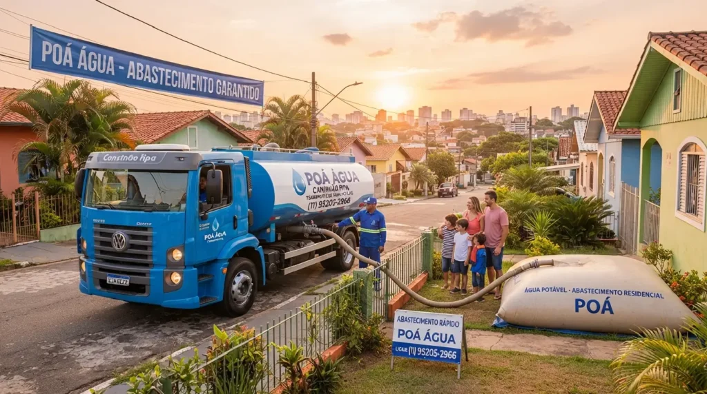 Abastecimento de Água Potável em Poá