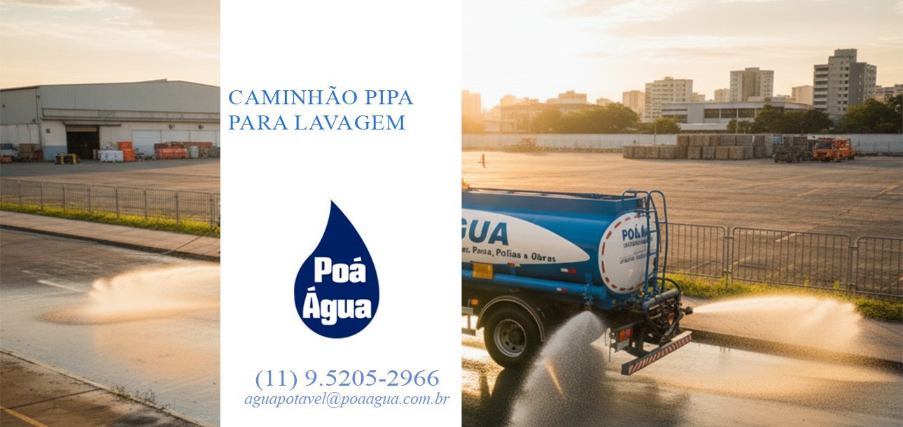 Caminhão Pipa para Lavagem