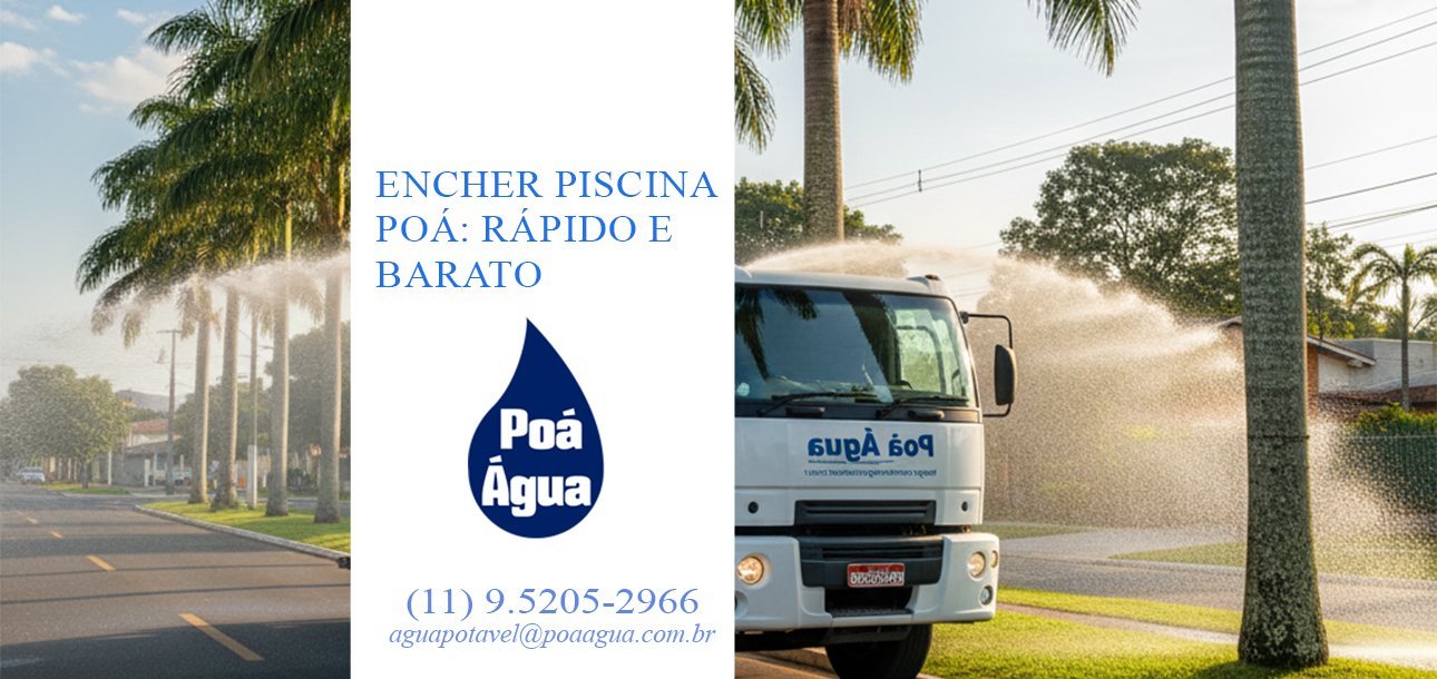 Encher Piscina Poá: A Solução Rápida e Econômica da Poá Água!