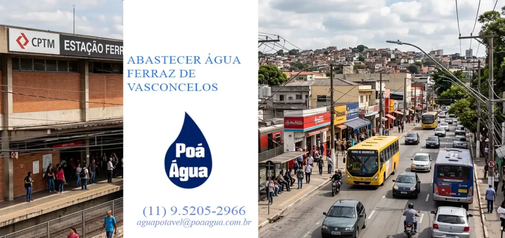 Abastecer Água Ferraz de Vasconcelos: Solução Rápida e Eficiente