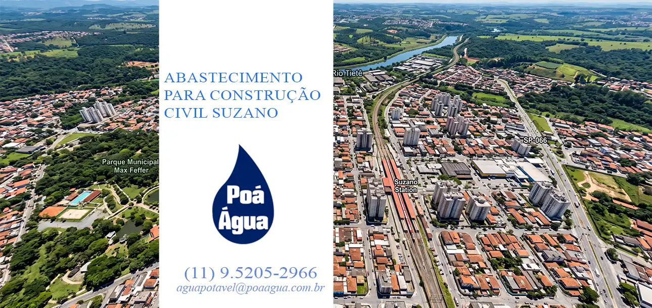 Abastecimento para Construção Civil Suzano