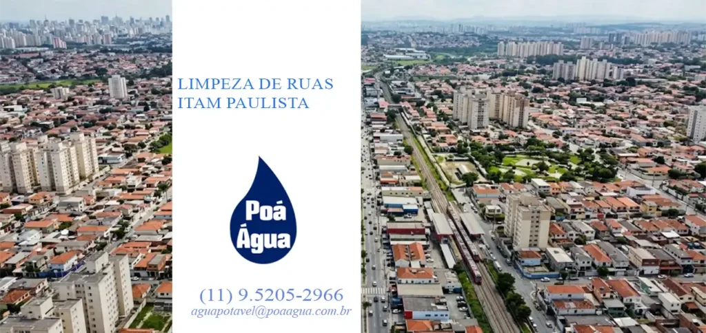 Limpeza de Ruas Itam Paulista: Solução Definitiva e Rápida em 2026