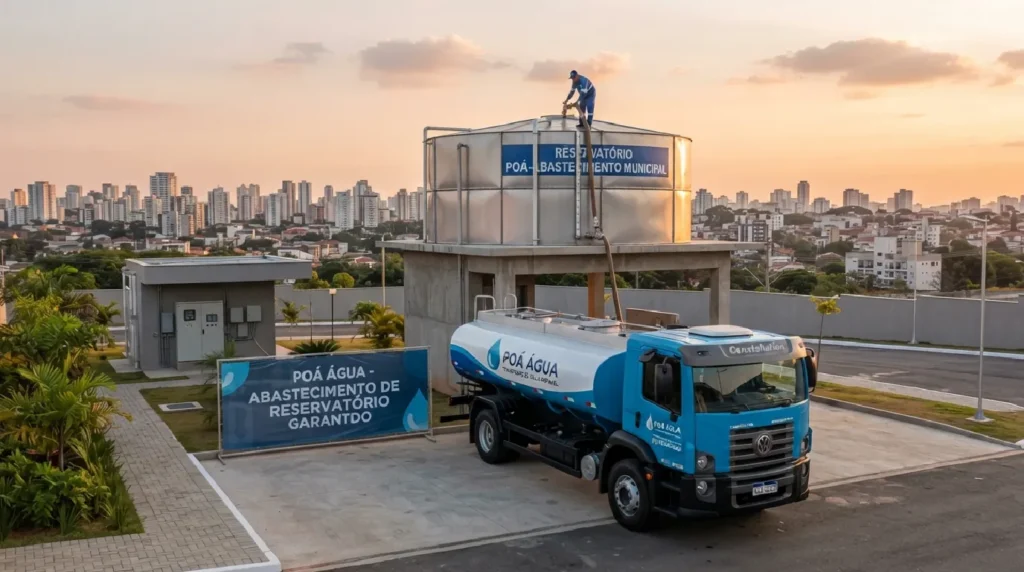 Abastecer reservatório de Água em Poá: Rapidez e Segurança