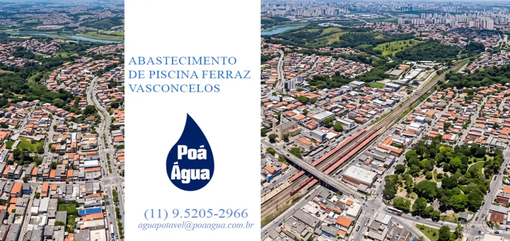 Abastecimento de Piscina Ferraz Vasconcelos: O Serviço Completo