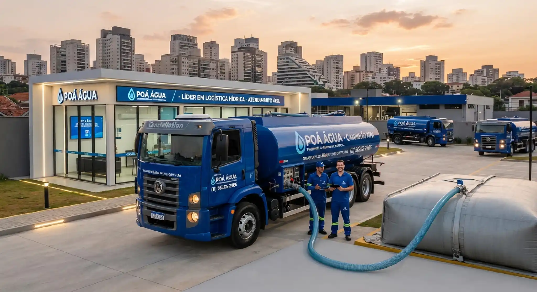 Empresa de Caminhão Pipa Poá Água